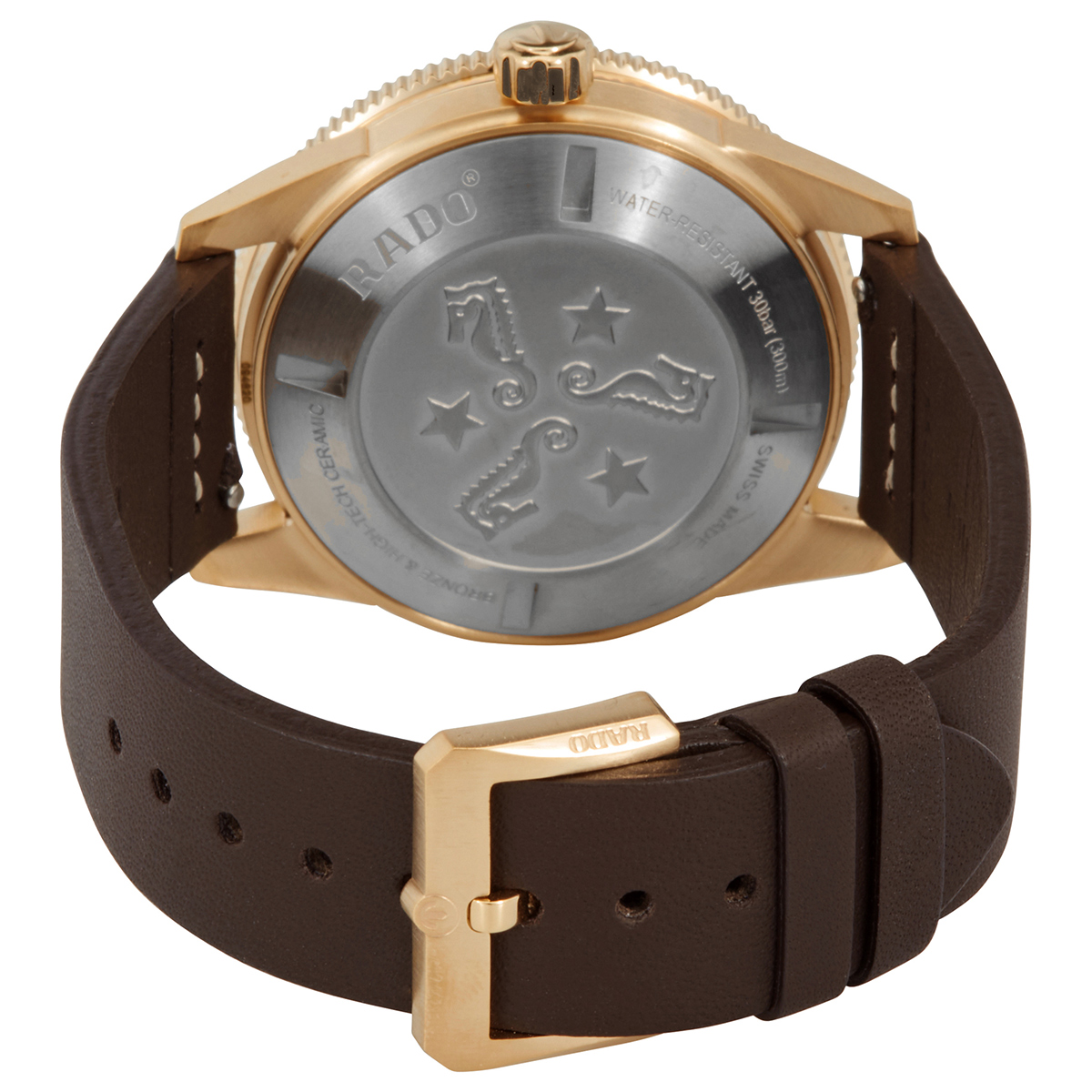 rado captain cook automatic brown dial men's watch r32504306 rado captain cook automatic brown dial men's watch r32504306