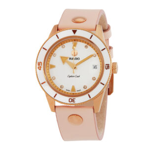 Home rado captain cook automatic diamond white dial ladies watch r32139708