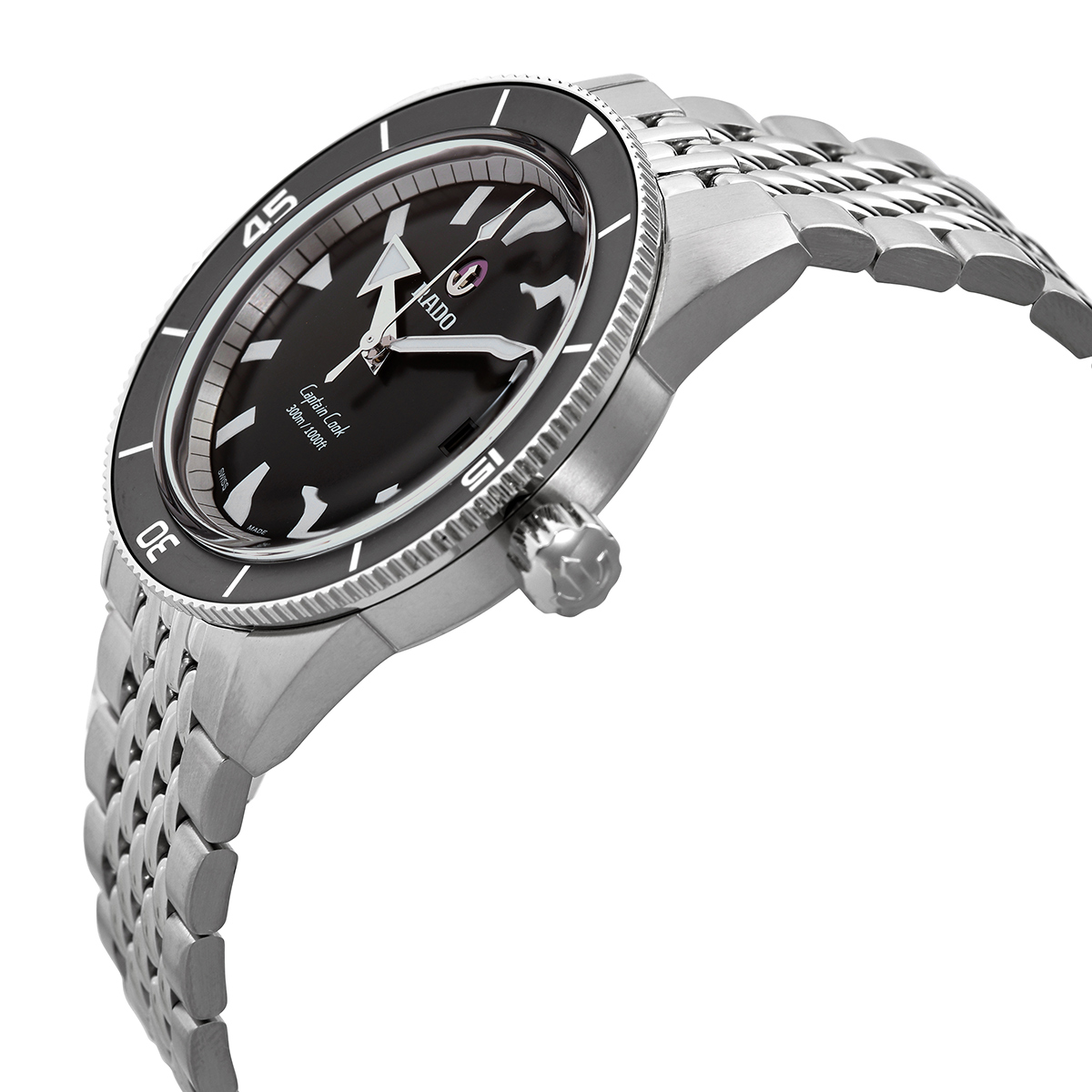 rado captain cook automatic grey dial men's watch r32105103 rado captain cook automatic grey dial men's watch r32105103
