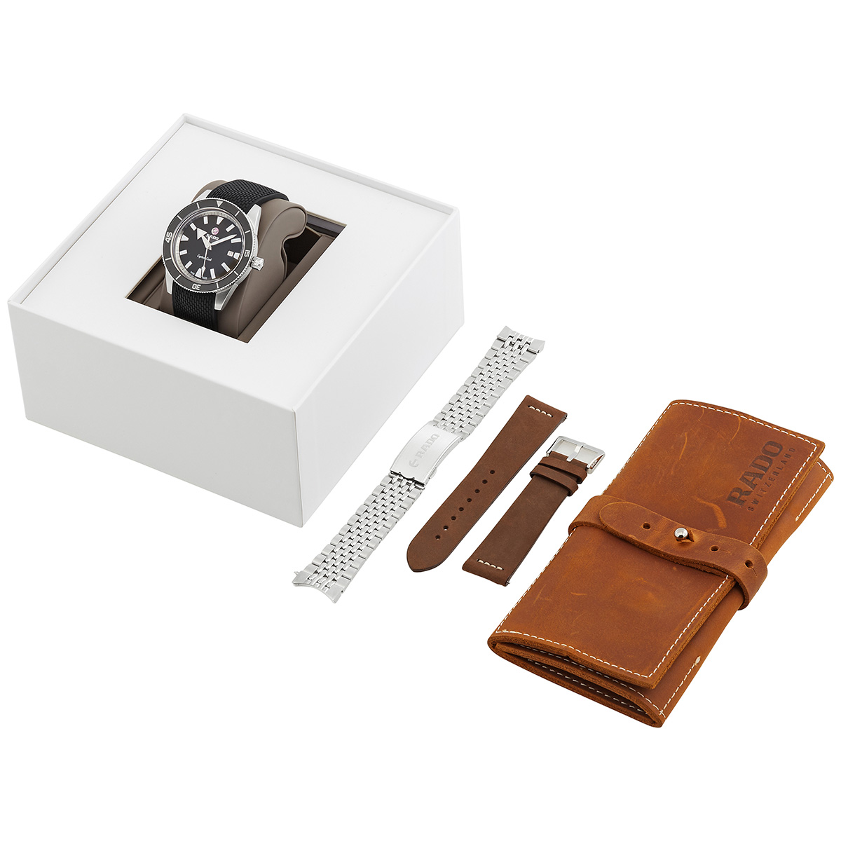 rado captain cook automatic grey dial men's watch r32505019 rado captain cook automatic grey dial men's watch r32505019