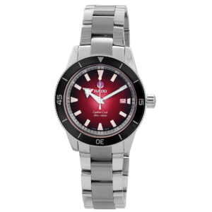 Home rado captain cook automatic red dial men's watch r32105353