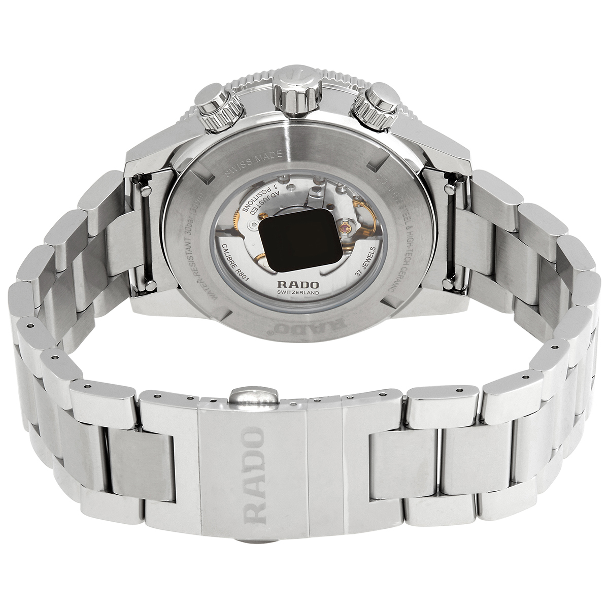 rado captain cook chronograph automatic black dial men's watch r32145158 rado captain cook chronograph automatic black dial men's watch r32145158