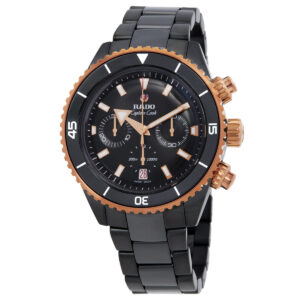Home rado captain cook chronograph automatic black dial watch r32190153