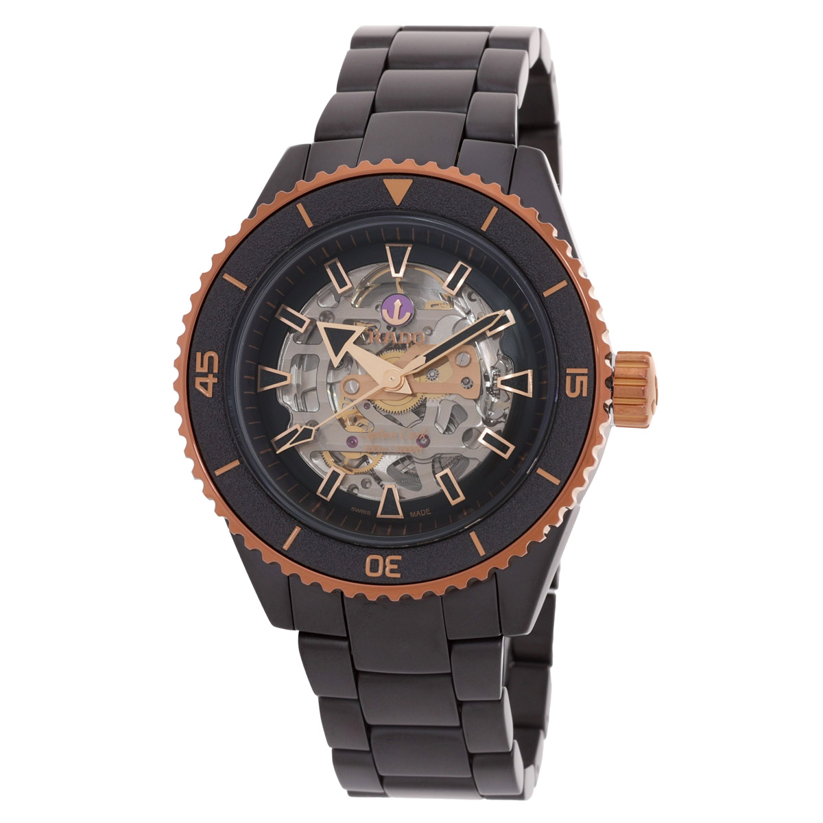 rado captain cook skeleton automatic black dial men's watch r32192152 rado captain cook skeleton automatic black dial men's watch r32192152