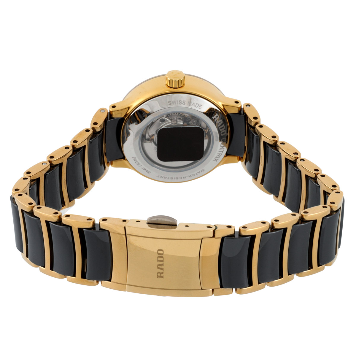 rado centrix automatic diamond black dial ladies watch r30080762 rado centrix automatic diamond black dial ladies watch r30080762