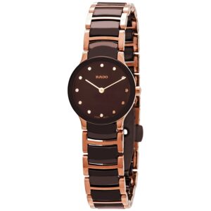 Витрина rado centrix brown diamond dial ladies watch r30190702