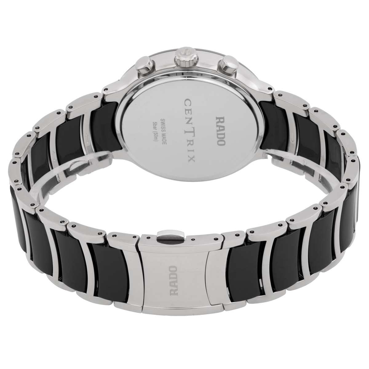 rado centrix chronograph quartz black dial men's watch r30210152 rado centrix chronograph quartz black dial men's watch r30210152