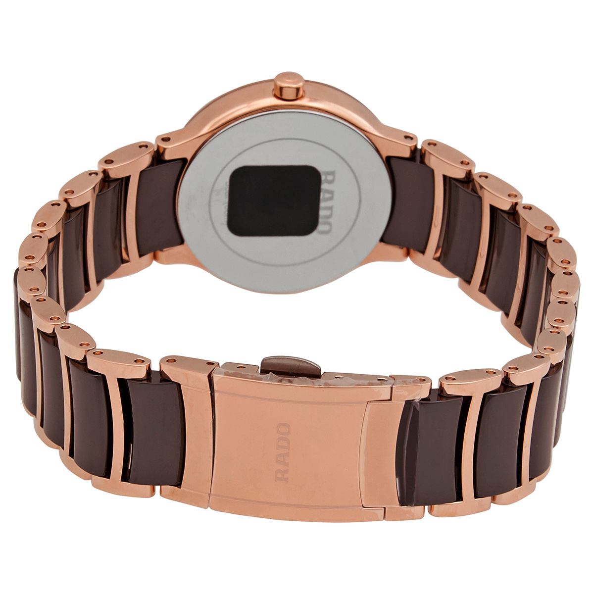 rado centrix diamonds quartz brown dial ladies watch 30555724 rado centrix diamonds quartz brown dial ladies watch 30555724