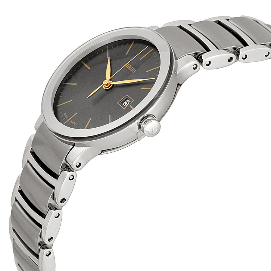 rado centrix grey dial stainless steel and ceramic ladies watch r30928132 rado centrix grey dial stainless steel and ceramic ladies watch r30928132