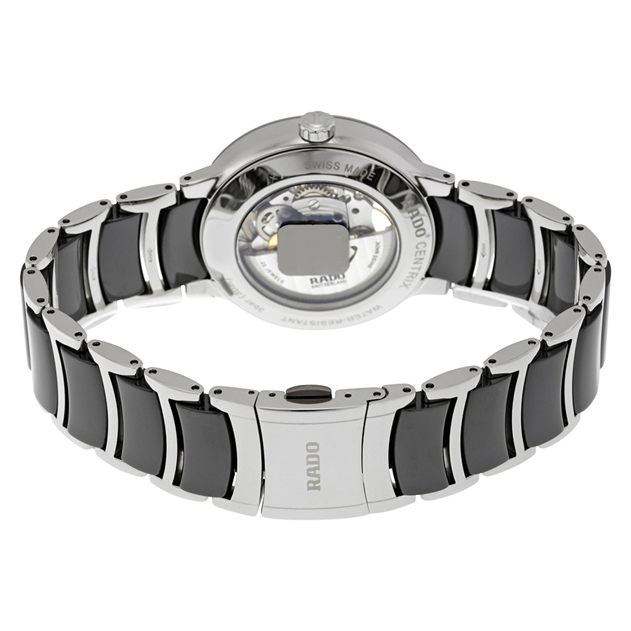 rado centrix black skeleton dial men's watch r30178152 rado centrix black skeleton dial men's watch r30178152
