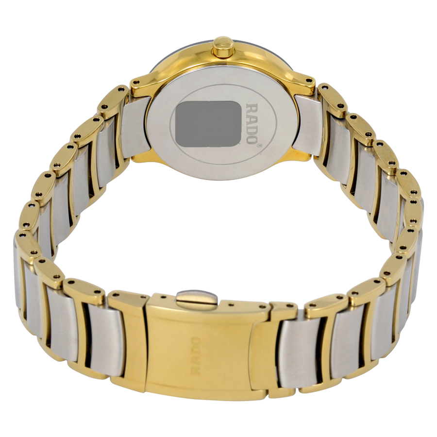 rado centrix silver dial two tone ladies watch r30932713 rado centrix silver dial two tone ladies watch r30932713