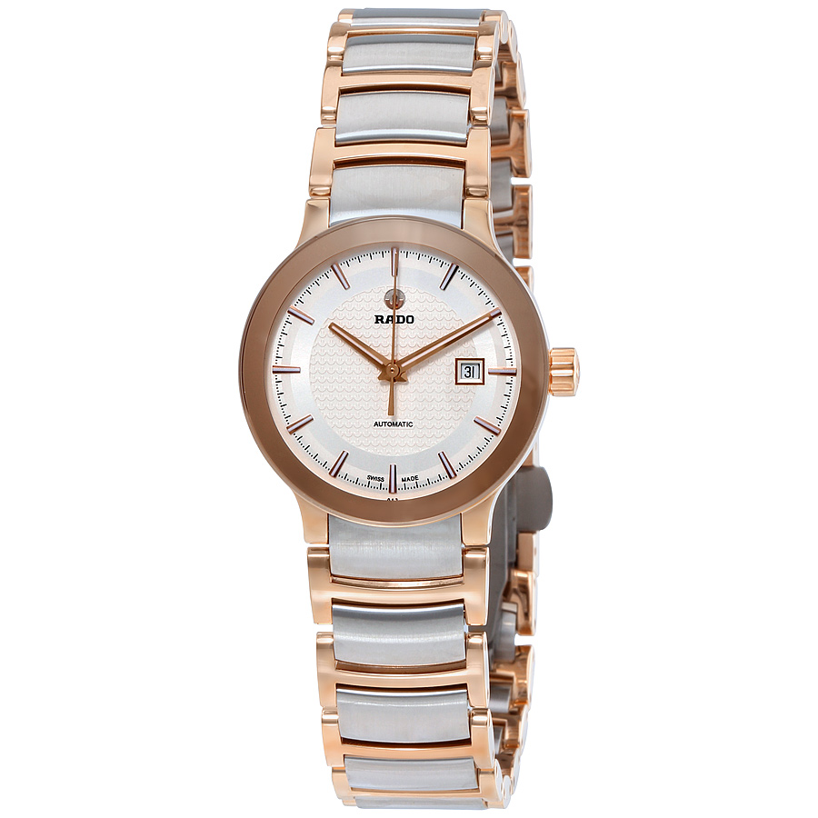 rado centrix automatic silver dial ladies watch r30954123 rado centrix automatic silver dial ladies watch r30954123
