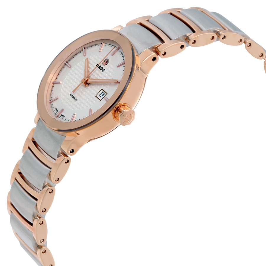 rado centrix automatic silver dial ladies watch r30954123 rado centrix automatic silver dial ladies watch r30954123