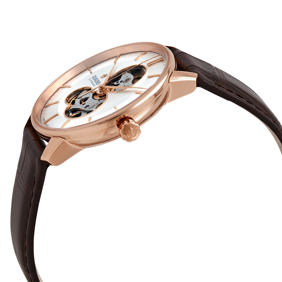 rado coupole classic open heart automatic silver dial men's watch r22895025 rado coupole classic open heart automatic silver dial men's watch r22895025