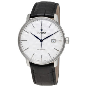 Home rado coupole classic automatic white dial men's watch r22876015