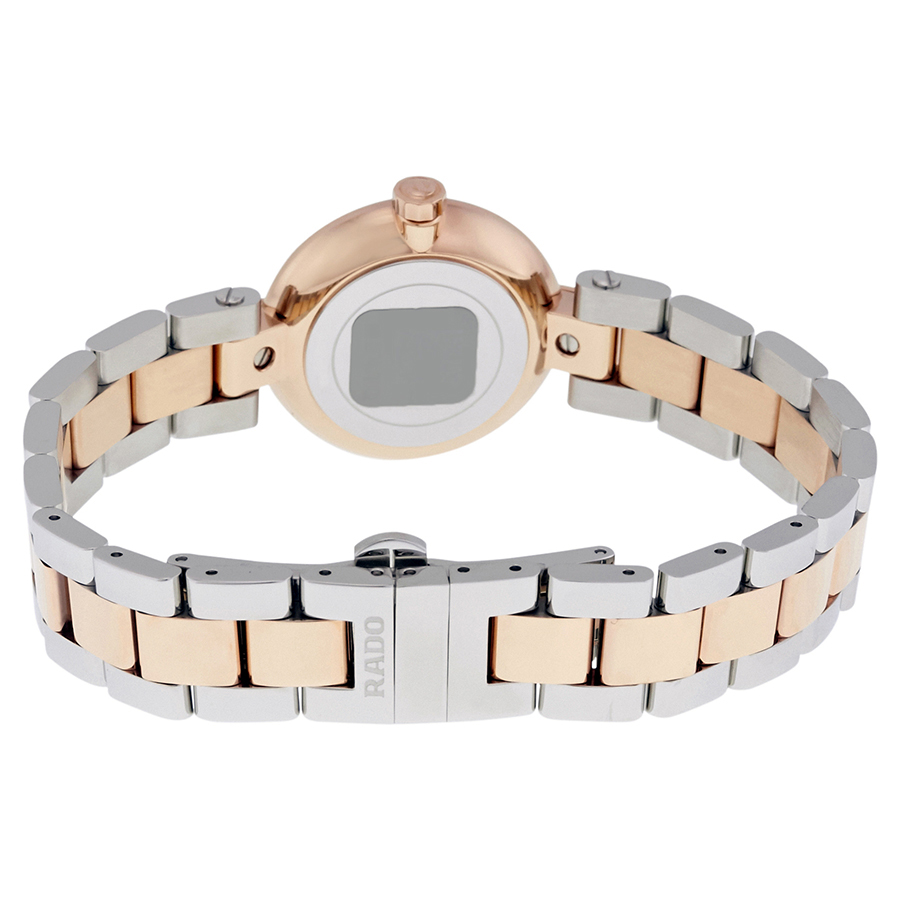 rado coupole mother of pearl diamond two tone ladies watch r22855924 rado coupole mother of pearl diamond two tone ladies watch r22855924