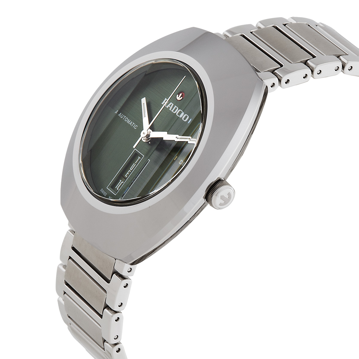 rado diamaster automatic green dial men's watch r12160303 rado diamaster automatic green dial men's watch r12160303