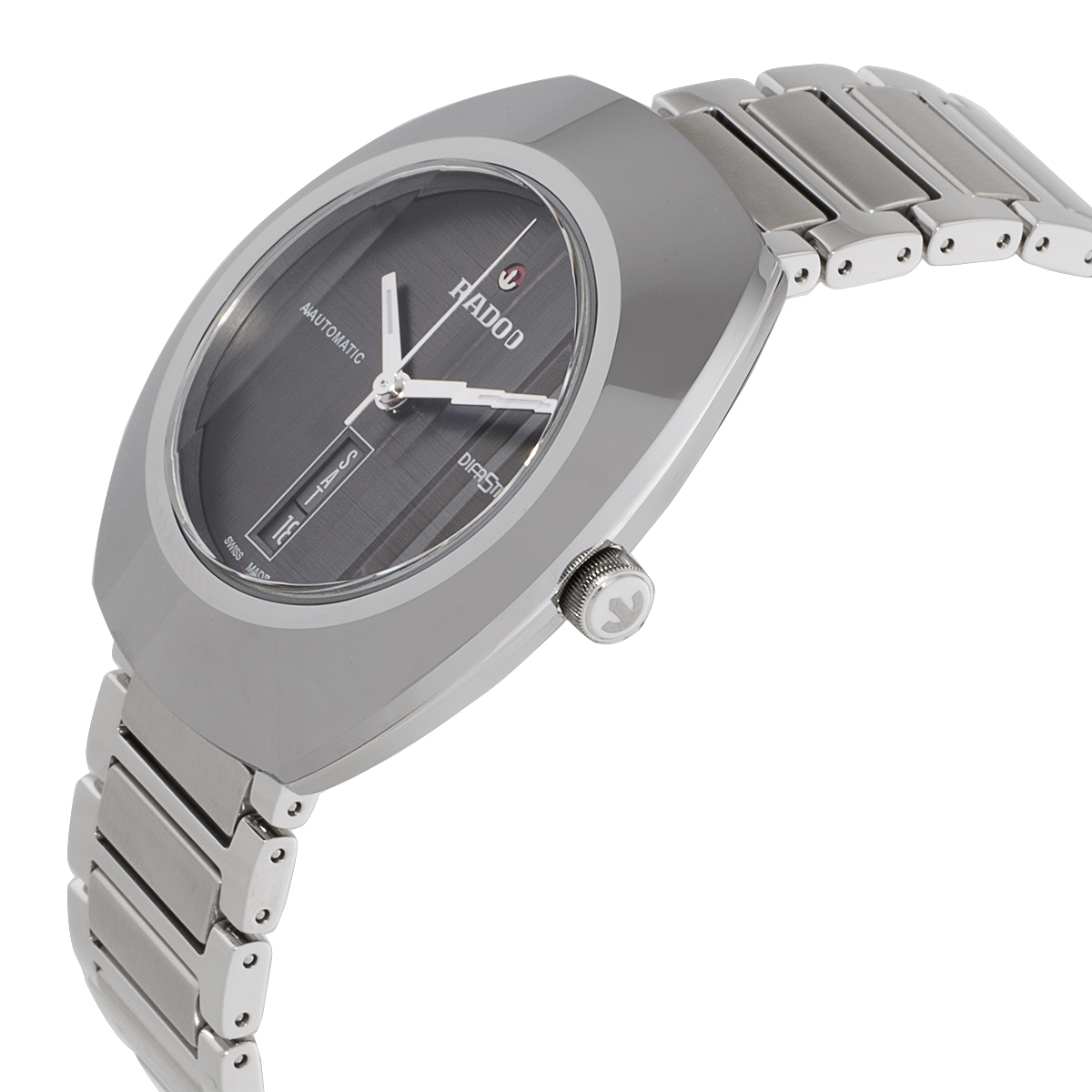 rado diamaster automatic silver dial men's watch r12160103 rado diamaster automatic silver dial men's watch r12160103