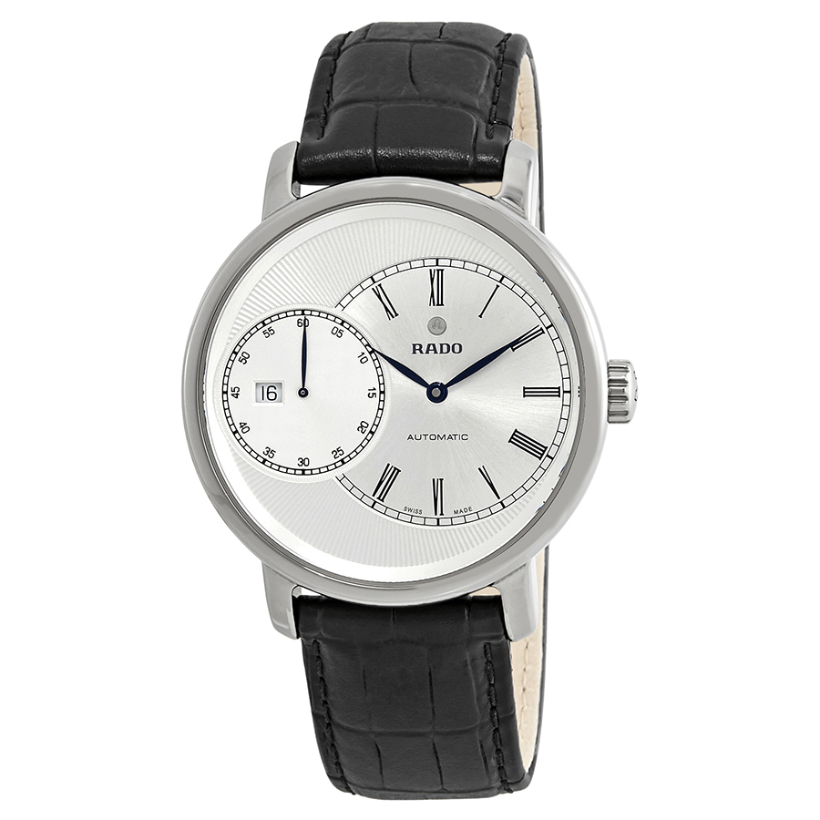 rado diamaster automatic silver dial men's watch r14129136 rado diamaster automatic silver dial men's watch r14129136