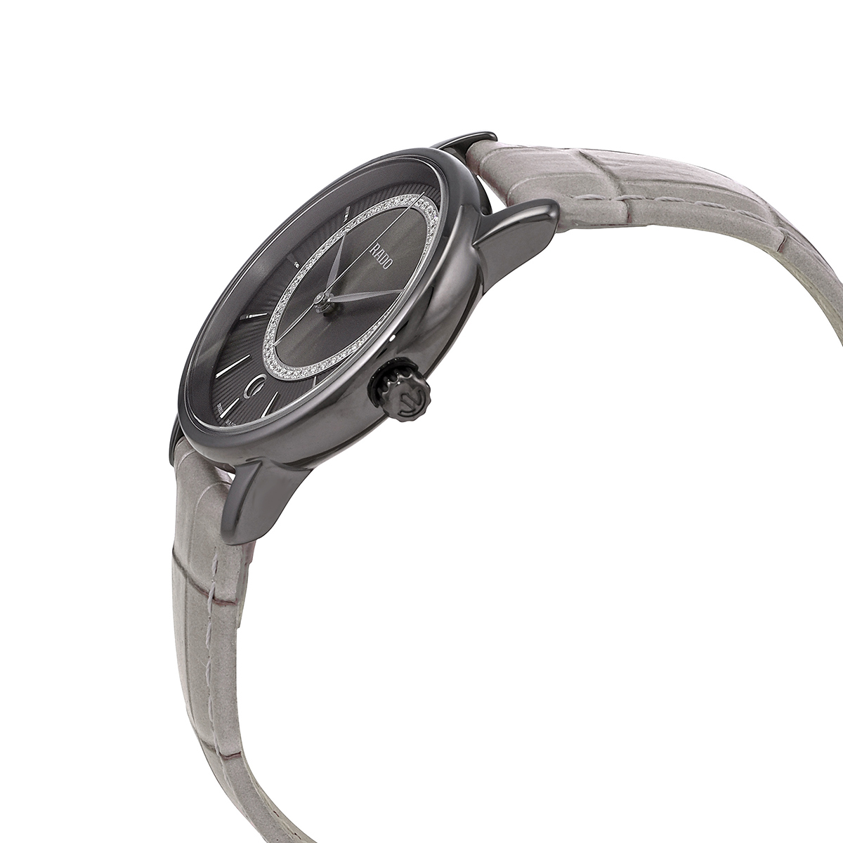 rado diamaster quartz green dial ladies watch r14064715 rado diamaster quartz green dial ladies watch r14064715