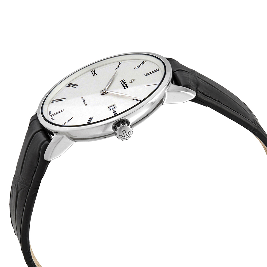 rado diamaster thinline automatic white dial men's watch r14067036 rado diamaster thinline automatic white dial men's watch r14067036