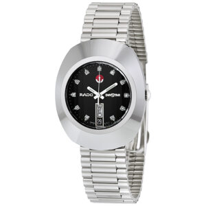 Home rado diastar automatic black dial men's watch r12408613