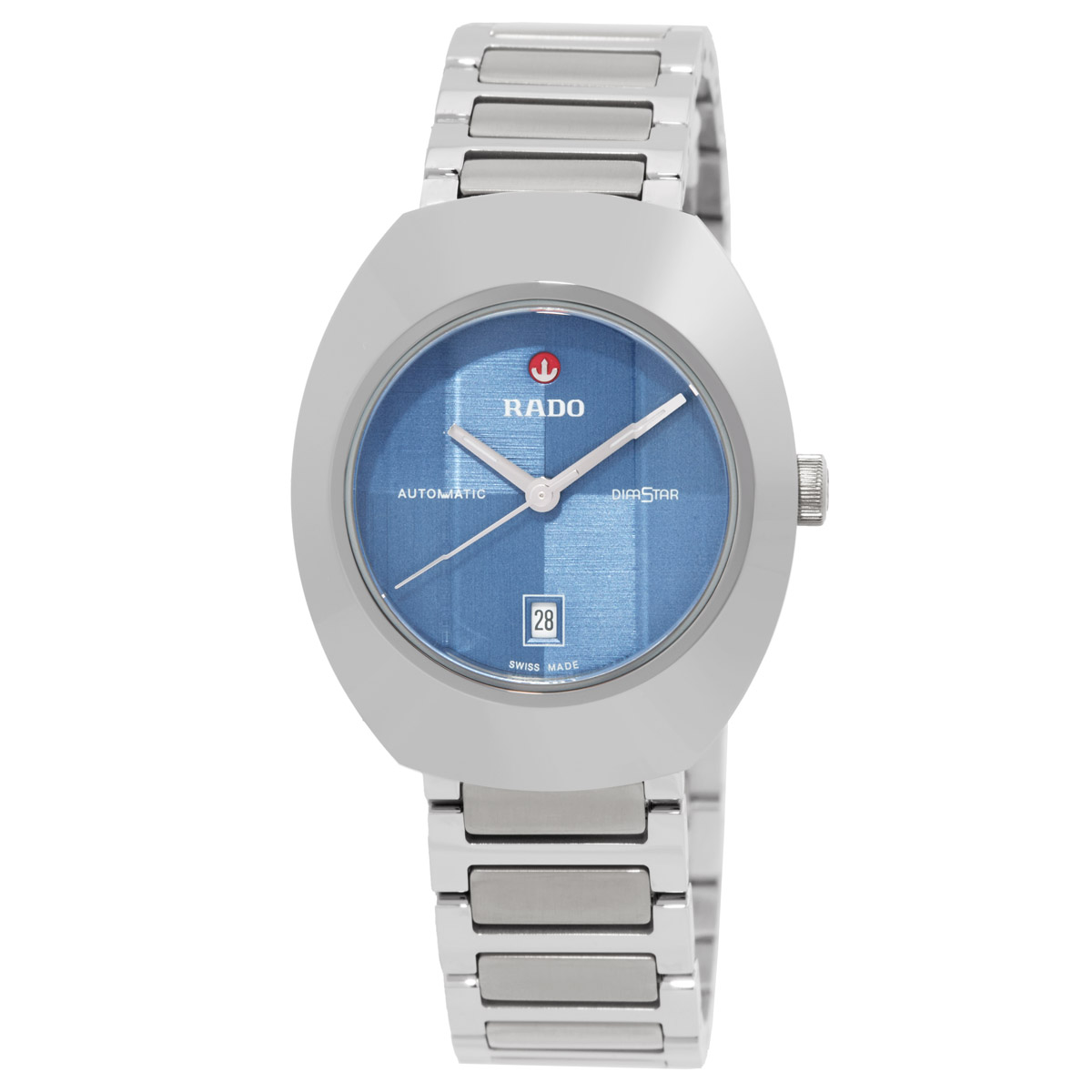 rado diastar original automatic blue dial ladies watch r12170343 rado diastar original automatic blue dial ladies watch r12170343