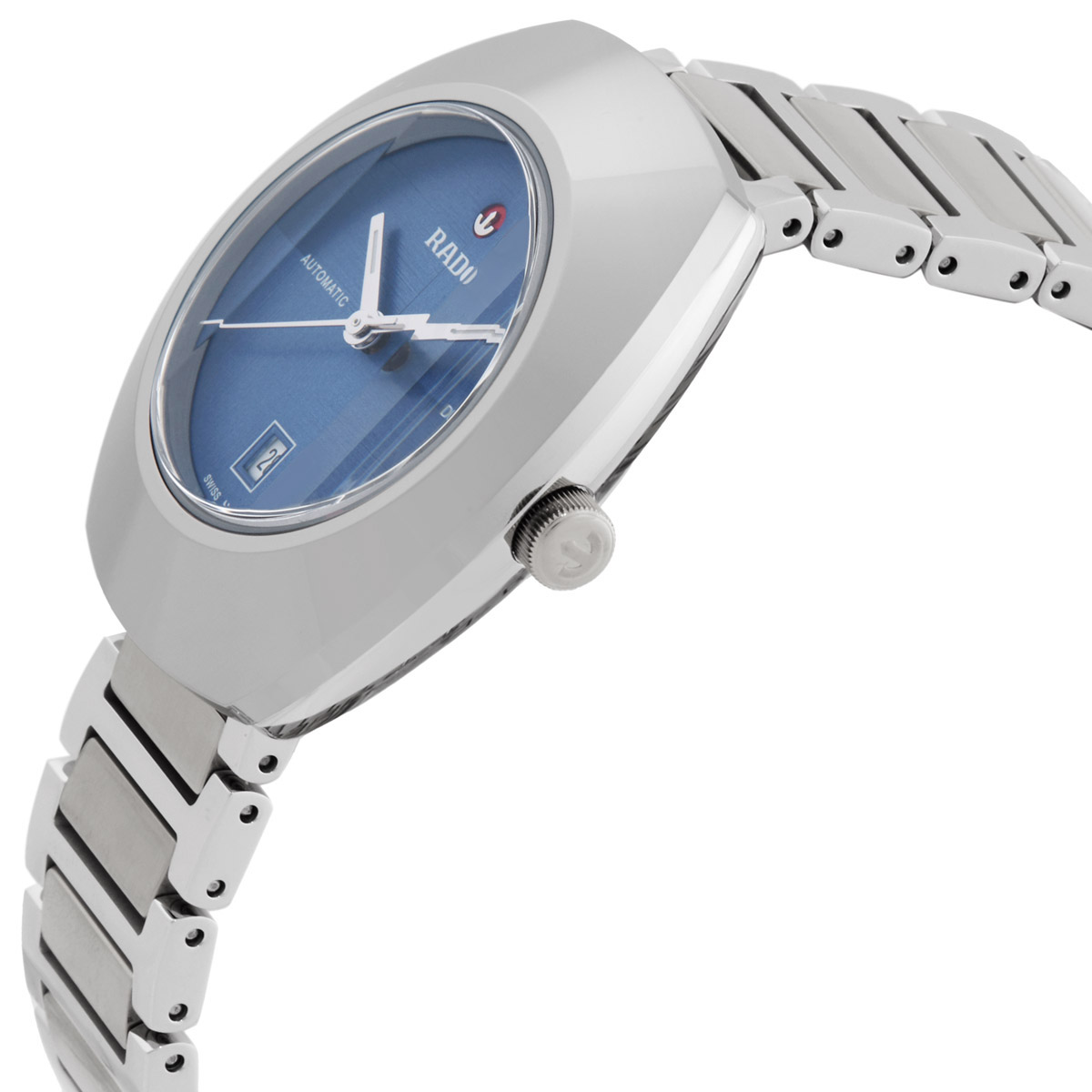 rado diastar original automatic blue dial ladies watch r12170343 rado diastar original automatic blue dial ladies watch r12170343