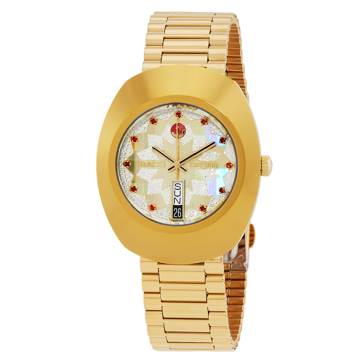 rado diastar original automatic diamond champagne dial men's watch r12413073 rado diastar original automatic diamond champagne dial men's watch r12413073