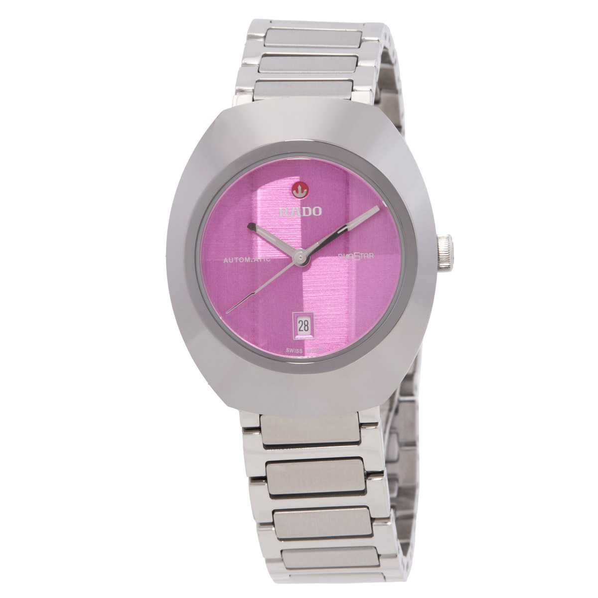 rado diastar original automatic purple dial ladies watch r12170333 rado diastar original automatic purple dial ladies watch r12170333