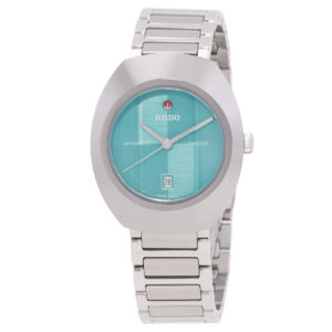 Витрина rado diastar original automatic turquoise dial ladies watch r12170323
