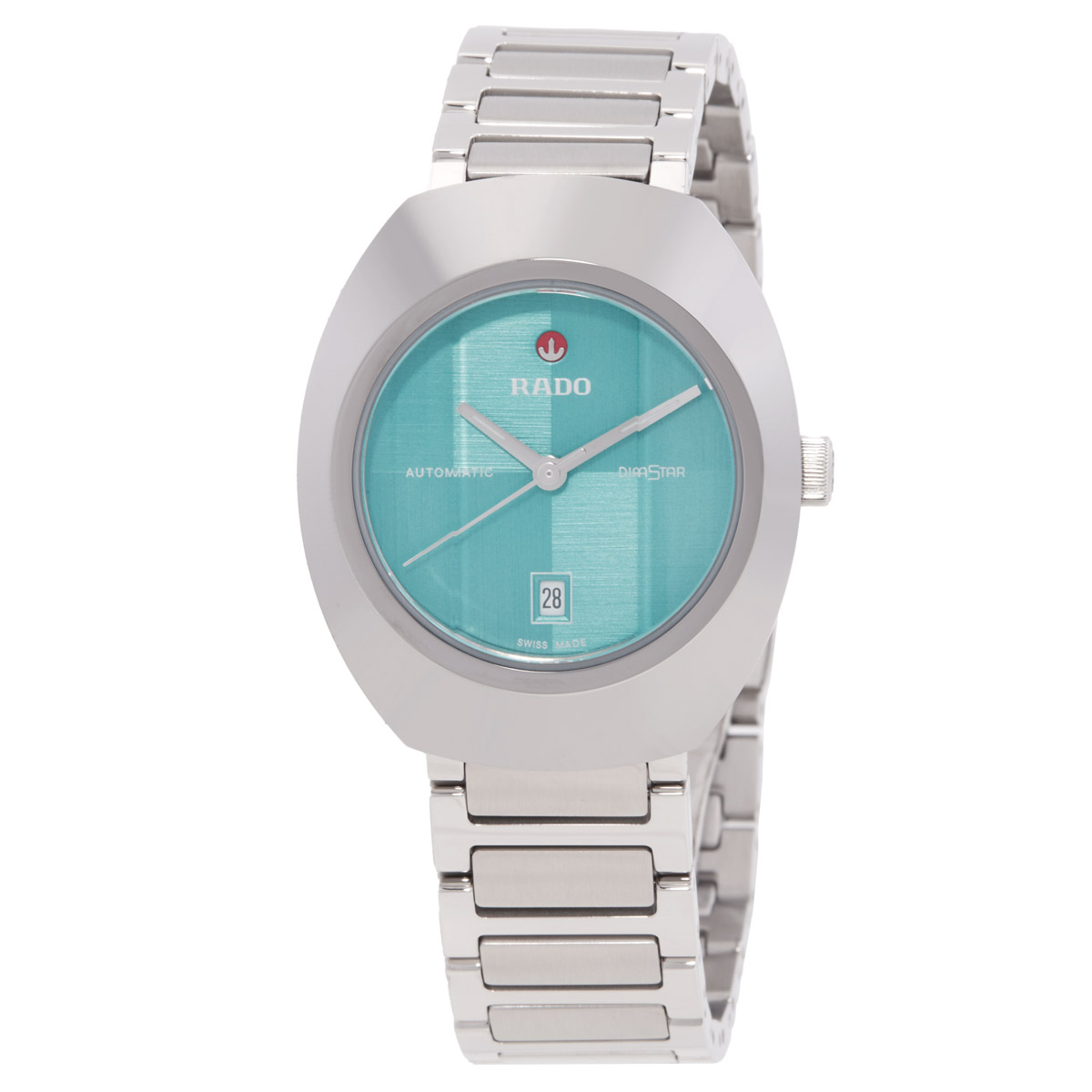 rado diastar original automatic turquoise dial ladies watch r12170323 rado diastar original automatic turquoise dial ladies watch r12170323