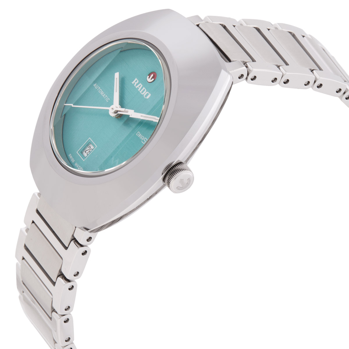 rado diastar original automatic turquoise dial ladies watch r12170323 rado diastar original automatic turquoise dial ladies watch r12170323