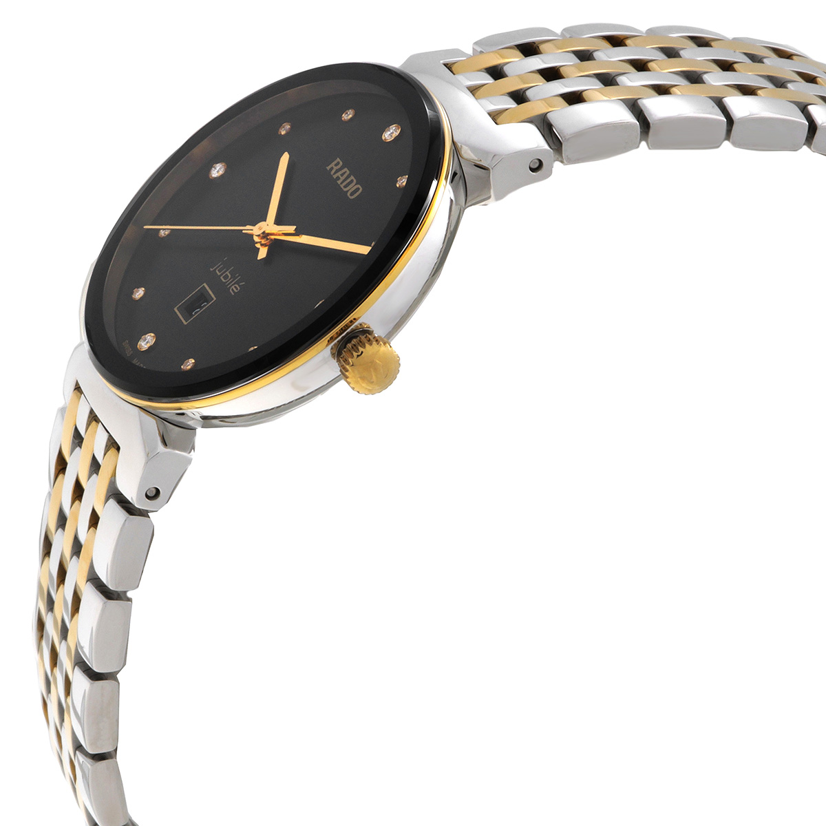 rado florence classic quartz diamond black dial ladies watch r48913743 rado florence classic quartz diamond black dial ladies watch r48913743