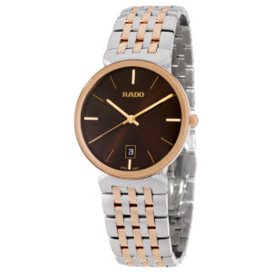 Home rado florence quartz brown dial ladies watch r48912303
