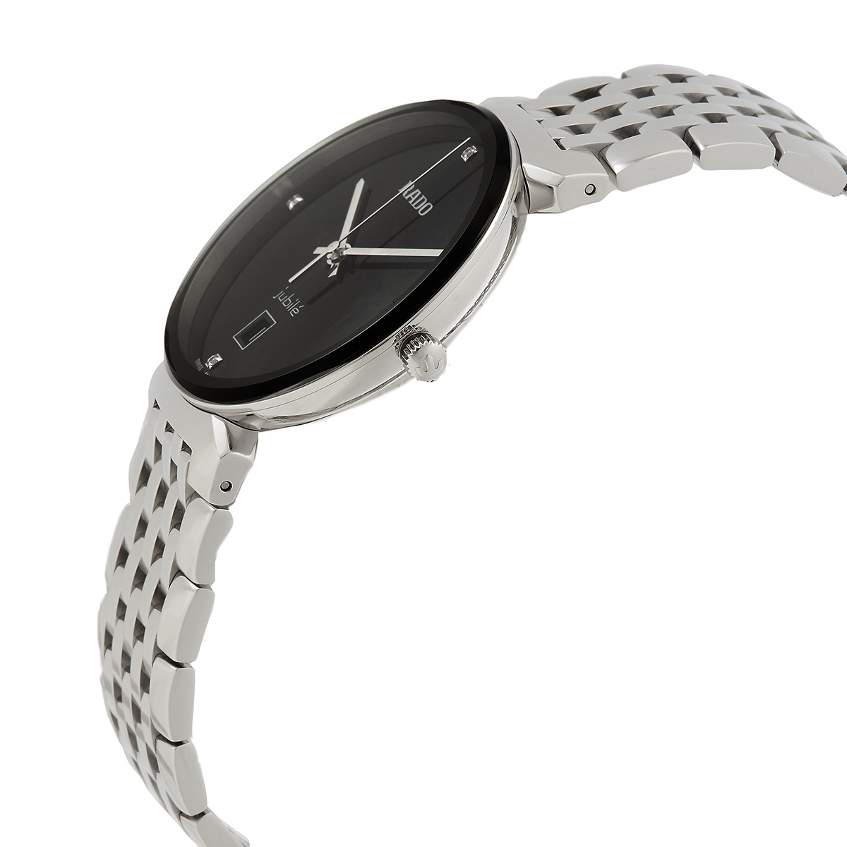 rado florence quartz diamond black dial ladies watch r48912713 rado florence quartz diamond black dial ladies watch r48912713