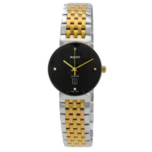 Home rado florence quartz diamond black dial ladies watch r48913703