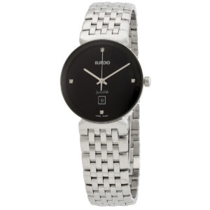 Home rado florence quartz diamond black dial ladies watch r48913713