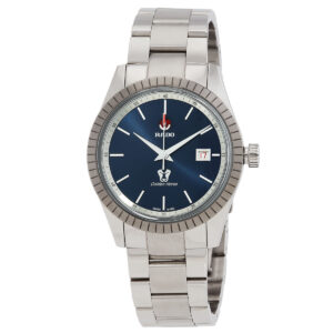 rado golden horse hyperchrome classic automatic blue dial men's watch r33101204