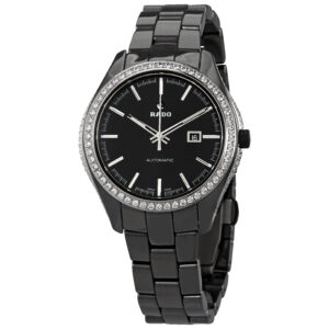 Витрина rado hyperchrome automatic diamond black dial ladies watch r32482152