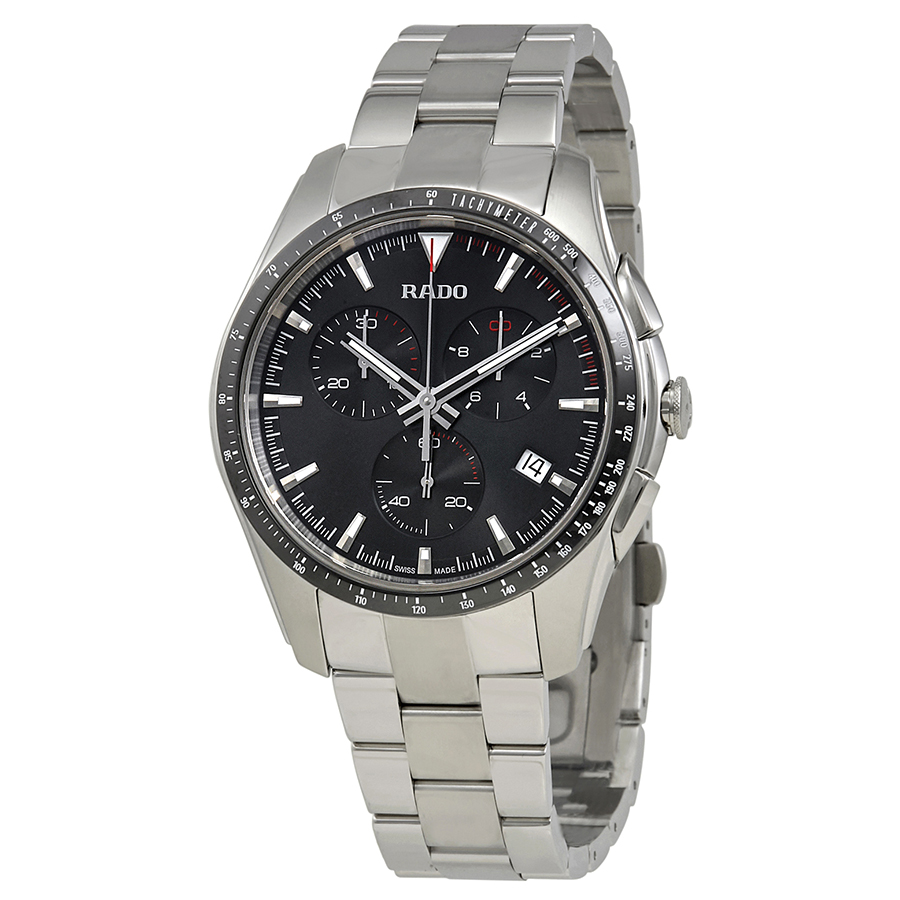 rado hyperchrome chronograph black dial men's watch r32259153 rado hyperchrome chronograph black dial men's watch r32259153
