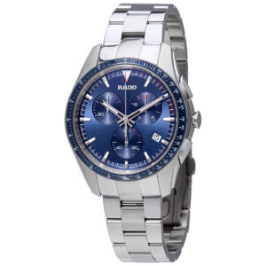 Home rado hyperchrome chronograph blue dial men's watch r32259203