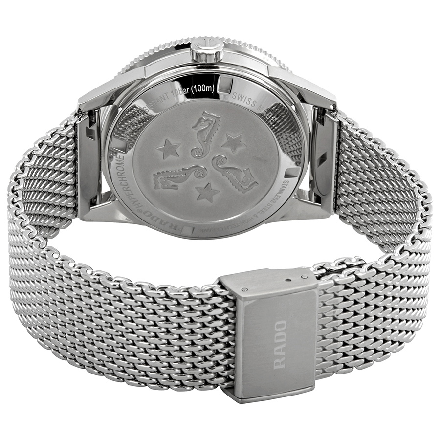 rado hyperchrome captain cook automatic diamond silver dial ladies watch r32500703 rado hyperchrome captain cook automatic diamond silver dial ladies watch r32500703