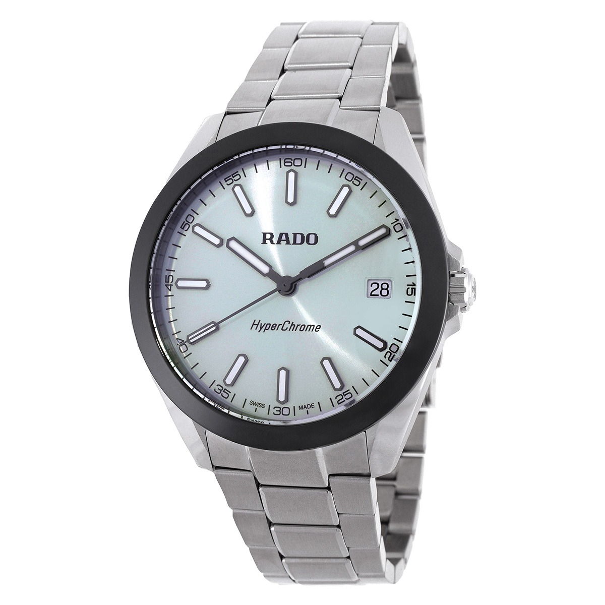 rado hyperchrome quartz ice blue dial men's watch r32280213 rado hyperchrome quartz ice blue dial men's watch r32280213