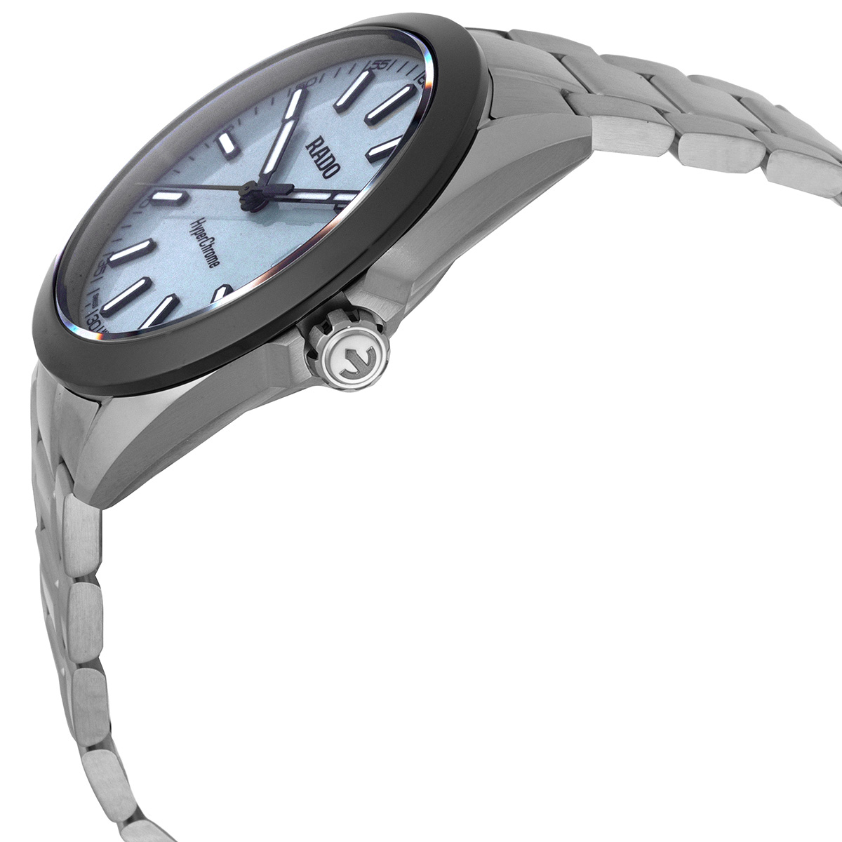 rado hyperchrome quartz ice blue dial men's watch r32280213 rado hyperchrome quartz ice blue dial men's watch r32280213