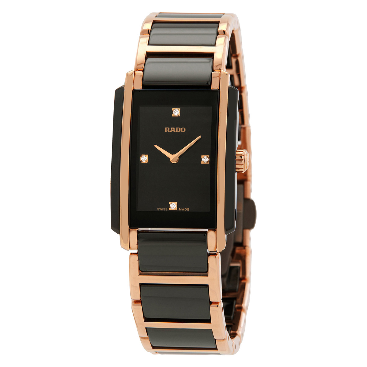 rado integral jubile ceramic black dial watch r20612712 rado integral jubile ceramic black dial watch r20612712
