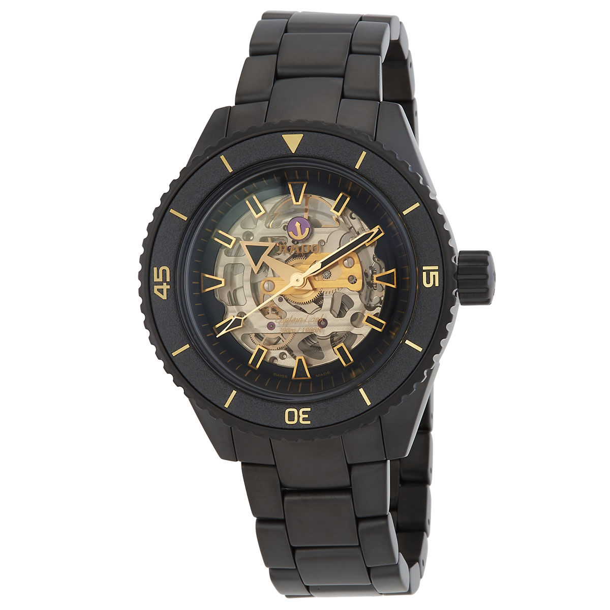 rado limited edition captain cook automatic skeleton dial men's watch r32147162 rado limited edition captain cook automatic skeleton dial men's watch r32147162