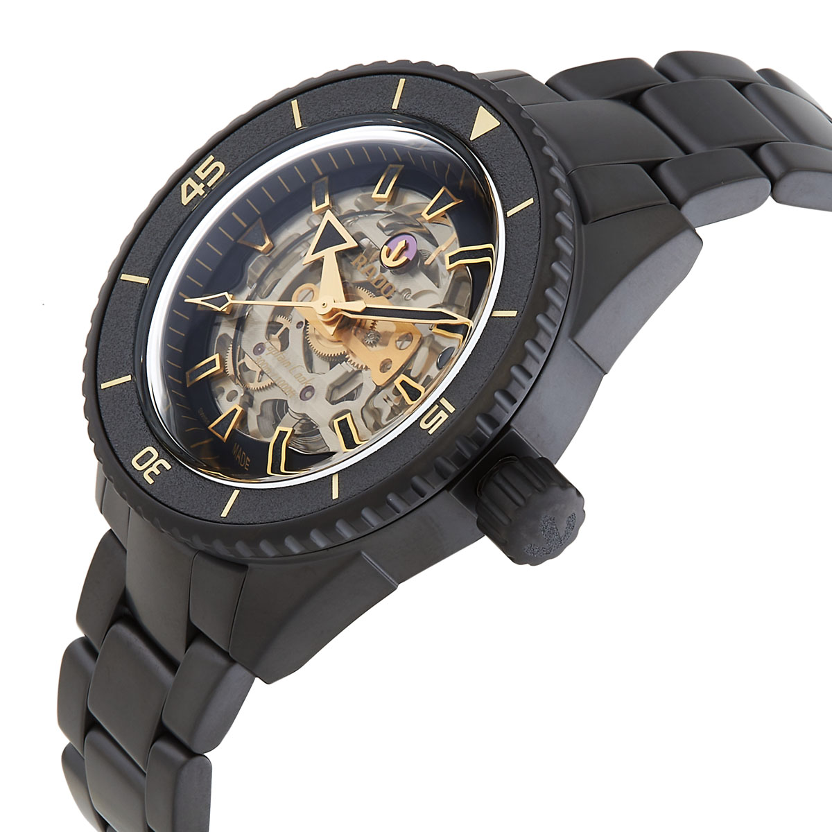 rado limited edition captain cook automatic skeleton dial men's watch r32147162 rado limited edition captain cook automatic skeleton dial men's watch r32147162