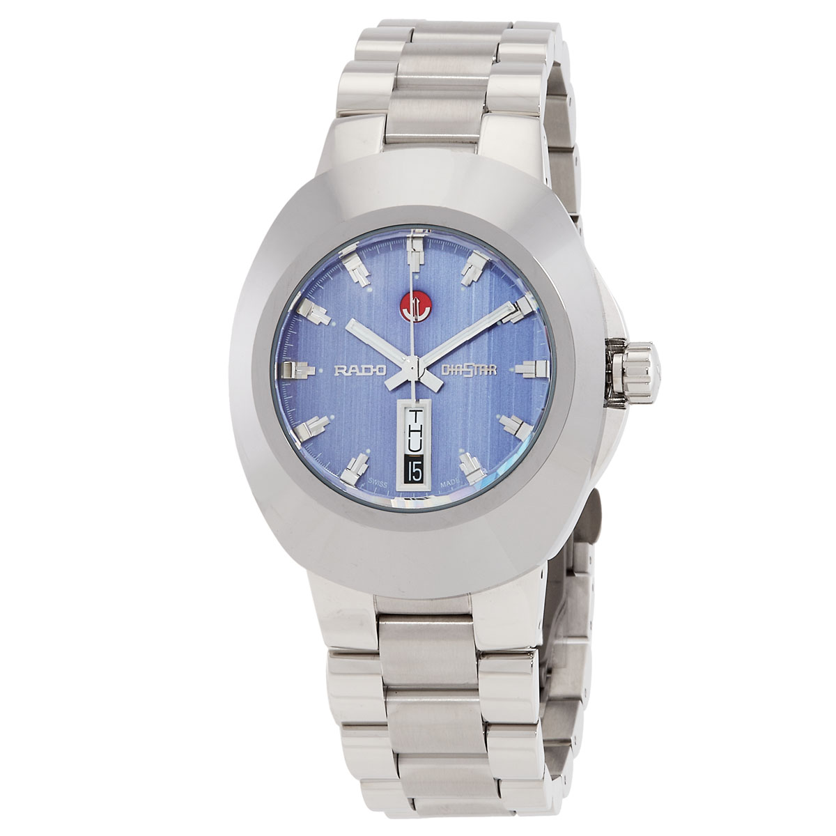 rado original automatic blue dial men's watch r12995203 rado original automatic blue dial men's watch r12995203