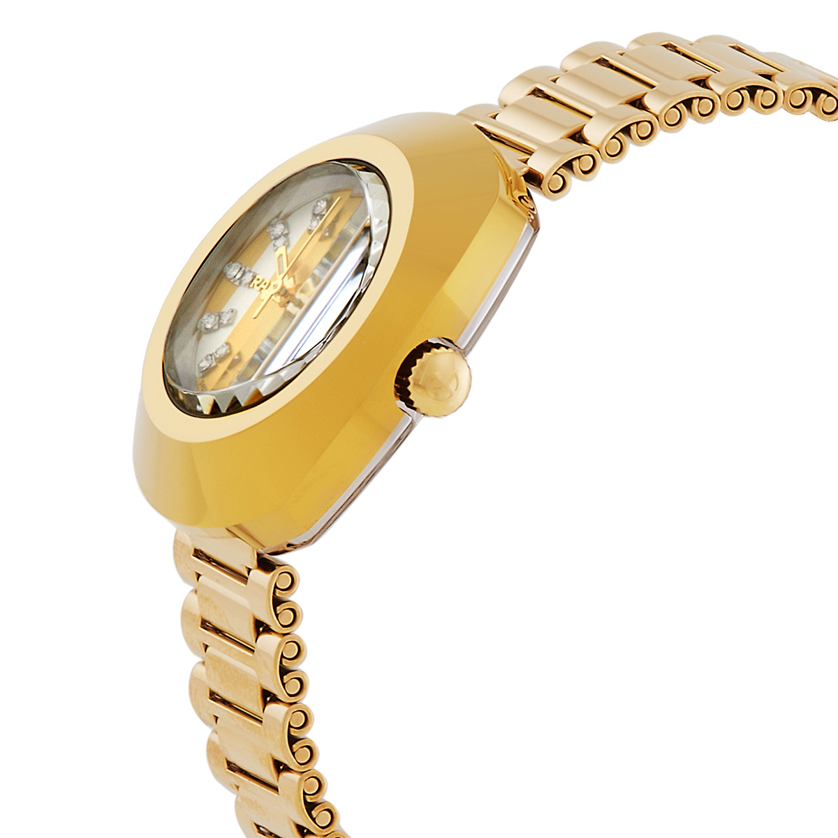 rado original automatic diamond champagne dial ladies watch r12416803 rado original automatic diamond champagne dial ladies watch r12416803